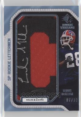 2008 SP Rookie Threads - Rookie Lettermen - Last Name #LM30 - Leodis McKelvin /32