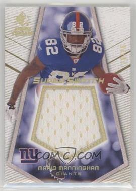 2008 SP Rookie Threads - Rookie Super Swatch - Holo Gold #RSS-MM - Mario Manningham /25