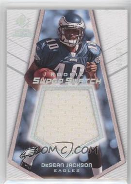 2008 SP Rookie Threads - Rookie Super Swatch - Holo Silver #RSS-DJ - DeSean Jackson /55