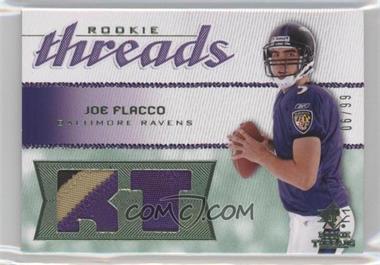 2008 SP Rookie Threads - Rookie Threads - Green Patch #RT-JF - Joe Flacco /99