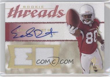 2008 SP Rookie Threads - Rookie Threads - Player Initials HoloGold Patch Autographs #RT-ED - Early Doucet III /1