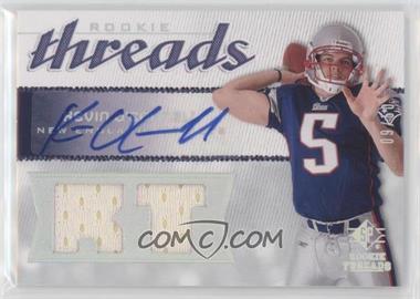 2008 SP Rookie Threads - Rookie Threads - RT Pattern Autographs #RT-KO - Kevin O'Connell /50