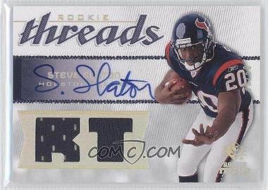 2008 SP Rookie Threads - Rookie Threads - RT Pattern Autographs #RT-SS - Steve Slaton /50