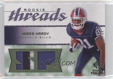 2008 SP Rookie Threads - Rookie Threads - SP Version Green Patch #RT-JH - James Hardy /15