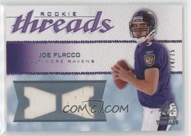 2008 SP Rookie Threads - Rookie Threads - Sideways A Pattern #RT-JF - Joe Flacco /75