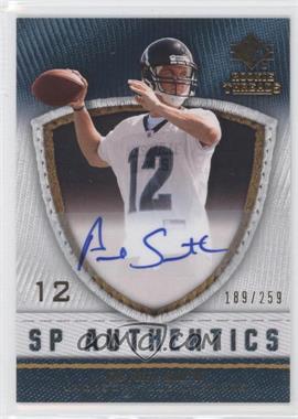 2008 SP Rookie Threads - SP Authentics #SP-PS - Paul Smith /259