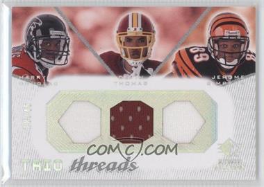 2008 SP Rookie Threads - Trio Threads - Hept/Oct/Hept #TT-DTS - Harry Douglas, Jerome Simpson, Devin Thomas /45