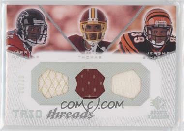 2008 SP Rookie Threads - Trio Threads - Keystone/Decagon/Keystone #TT-DTS - Harry Douglas, Jerome Simpson, Devin Thomas /60