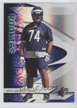 2008 SPx - [Base] - Blue #100 - Rookies - Chris Williams /299