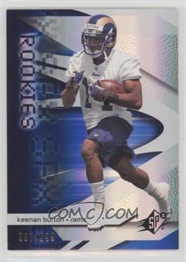 2008 SPx - [Base] - Blue #120 - Rookies - Keenan Burton /299