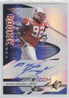 Rookie Signatures - DeMario Pressley #/99