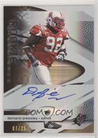 Rookie Signatures - DeMario Pressley #/25