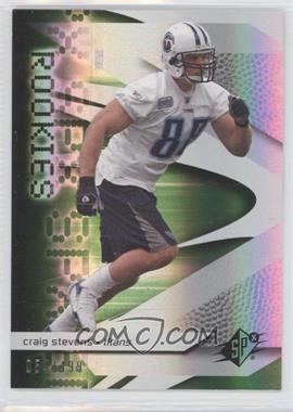 2008 SPx - [Base] - Green #101 - Rookies - Craig Stevens /499