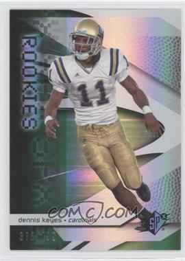 2008 SPx - [Base] - Green #104 - Rookies - Dennis Keyes /499