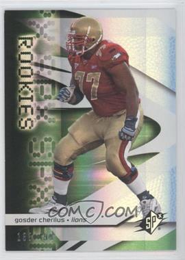 2008 SPx - [Base] - Green #108 - Rookies - Gosder Cherilus /499