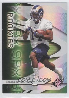 2008 SPx - [Base] - Green #120 - Rookies - Keenan Burton /499