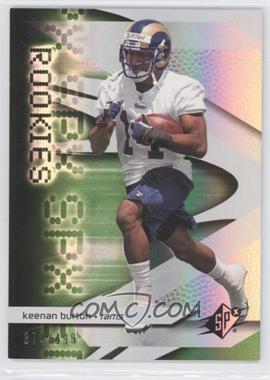 2008 SPx - [Base] - Green #120 - Rookies - Keenan Burton /499