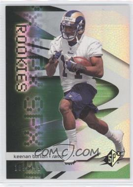 2008 SPx - [Base] - Green #120 - Rookies - Keenan Burton /499