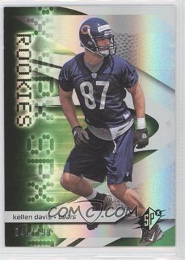 2008 SPx - [Base] - Green #121 - Rookies - Kellen Davis /499