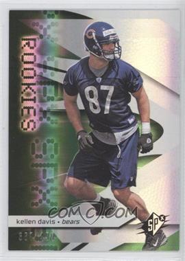 2008 SPx - [Base] - Green #121 - Rookies - Kellen Davis /499