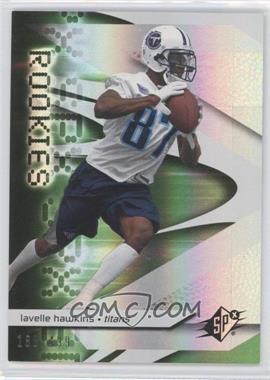 2008 SPx - [Base] - Green #124 - Rookies - Lavelle Hawkins /499