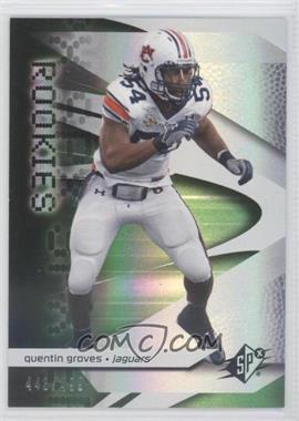 2008 SPx - [Base] - Green #137 - Rookies - Quentin Groves /499