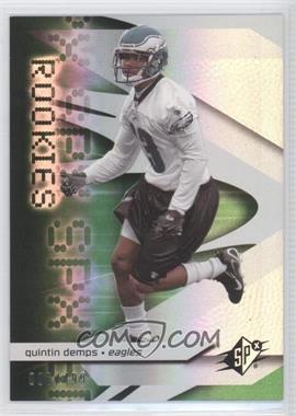 2008 SPx - [Base] - Green #138 - Rookies - Quintin Demps /499