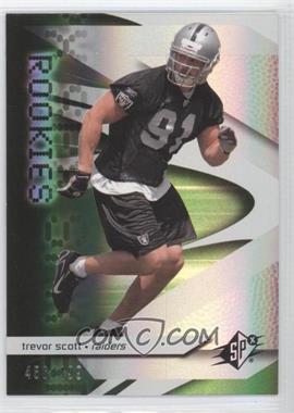 2008 SPx - [Base] - Green #148 - Rookies - Trevor Scott /499