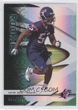 2008 SPx - [Base] - Green #150 - Rookies - Xavier Adibi /499