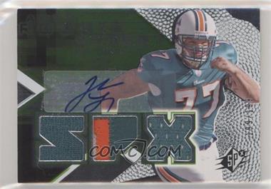 2008 SPx - [Base] - Green #161 - Auto Rookie Jersey - Jake Long /199