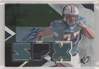 2008 SPx - [Base] - Green #161 - Auto Rookie Jersey - Jake Long /199