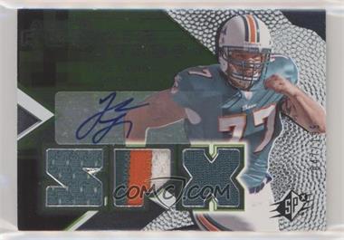 2008 SPx - [Base] - Green #161 - Auto Rookie Jersey - Jake Long /199