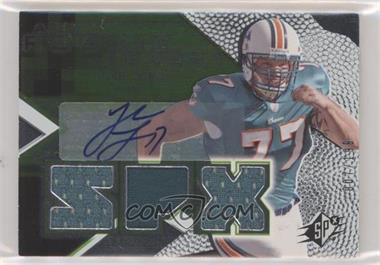 2008 SPx - [Base] - Green #161 - Auto Rookie Jersey - Jake Long /199