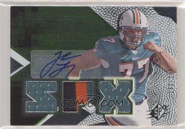 2008 SPx - [Base] - Green #161 - Auto Rookie Jersey - Jake Long /199