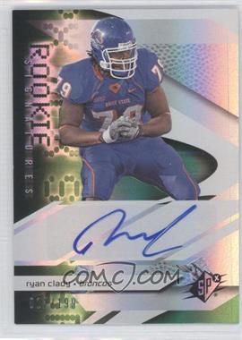 2008 SPx - [Base] - Green #220 - Rookie Signatures - Ryan Clady /199