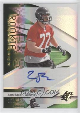 2008 SPx - [Base] - Green #221 - Rookie Signatures - Sam Baker /199