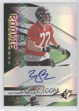 2008 SPx - [Base] - Green #221 - Rookie Signatures - Sam Baker /199