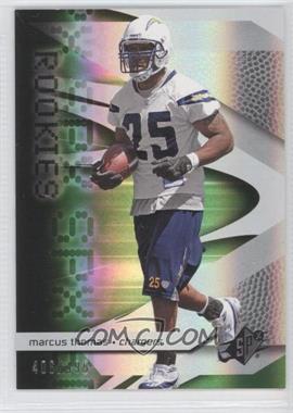 2008 SPx - [Base] - Green #91 - Rookies - Marcus Thomas /499