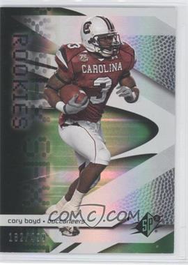 2008 SPx - [Base] - Green #99 - Rookies - Cory Boyd /499