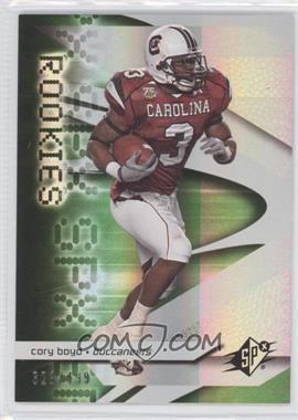 2008 SPx - [Base] - Green #99 - Rookies - Cory Boyd /499