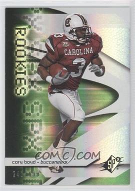 2008 SPx - [Base] - Green #99 - Rookies - Cory Boyd /499