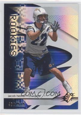 2008 SPx - [Base] #109 - Rookies - Jacob Hester /999