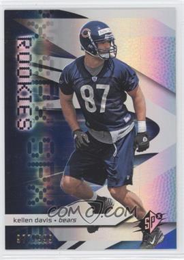 2008 SPx - [Base] #121 - Rookies - Kellen Davis /999