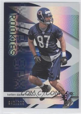 2008 SPx - [Base] #121 - Rookies - Kellen Davis /999