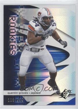 2008 SPx - [Base] #137 - Rookies - Quentin Groves /999