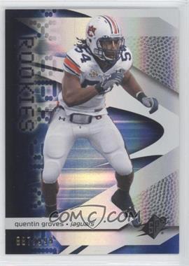 2008 SPx - [Base] #137 - Rookies - Quentin Groves /999