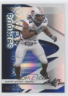 2008 SPx - [Base] #137 - Rookies - Quentin Groves /999
