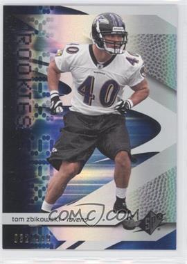 2008 SPx - [Base] #144 - Rookies - Tom Zbikowski /999