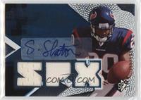 Auto Rookie Jersey - Steve Slaton #/599