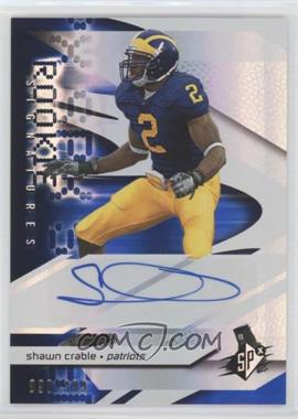 2008 SPx - [Base] #223 - Rookie Signatures - Shawn Crable /399